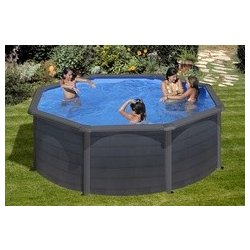 Круглый бассейн, серия "KEA" 350х120см, имитация Дерево