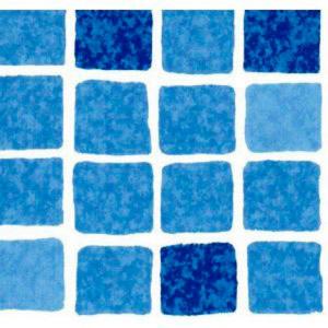 Пленка ПВХ ELBE Supra Blue Mosaic 1,6 мм синяя мозайка 25х1,65 м НОВЫЙ арт.