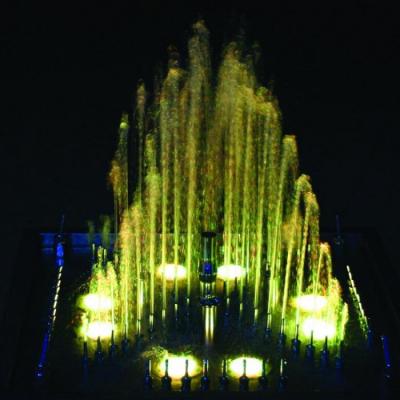Светомузыкальный фонтан квадратной формы 720х720х320