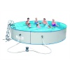 Стальной бассейн Hydrium Splasher Pool Set 460х90 см, 14110 л с фил.-насос 2006л/ч и лест.