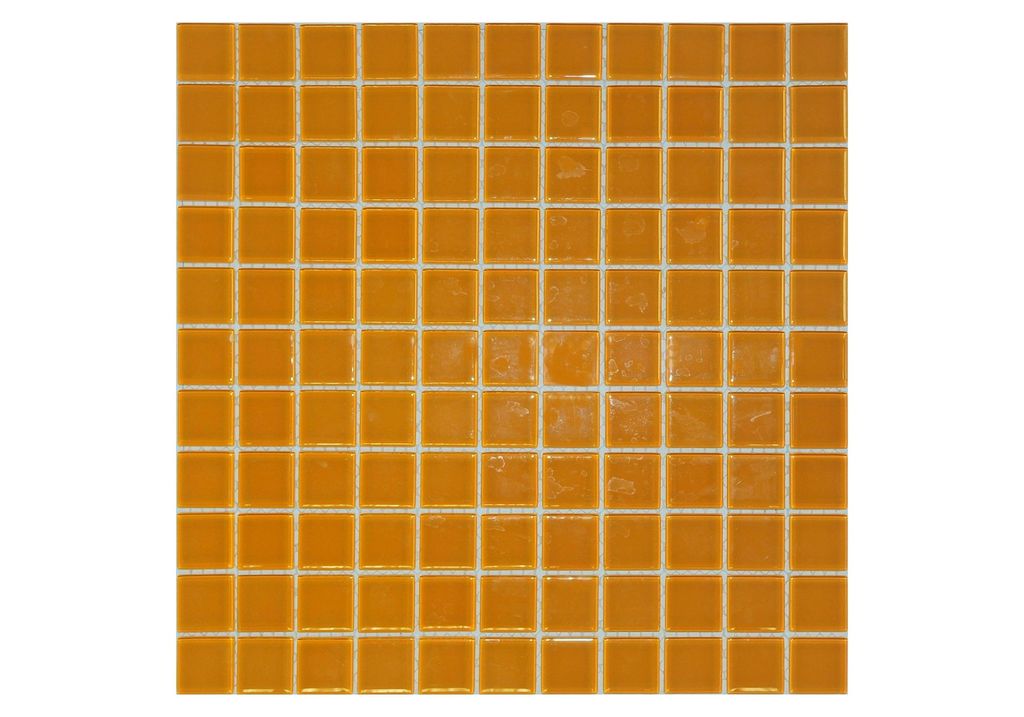 Стеклянная мозаика 2х2 оранжевый В092