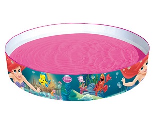 Детский ненадувной бассейн 152х25 см, 340 л, Disney Princess Русалочка