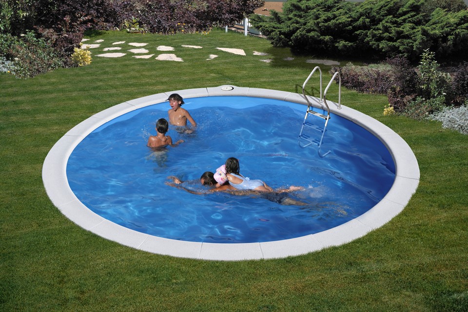 Круглый бассейн, серия "MOOREA" 420x150см