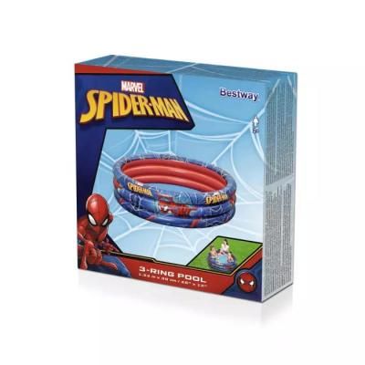 Детский надувной бассейн 122х30см "Spider-Man" 200л, от 2 лет