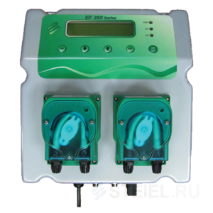 Контроллер pH/Rx с перистальтическими насосами 4 л/ч для бассейнов до 300м3 EF265pH/Rx