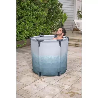 Ледяная купель "Glacial dip Ice bath pod"  90х80см, 253л, фильтр-насос 1249л/ч, тент