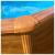 Круглый бассейн, серия "SICILIA" 300x120см, имитация Дерево