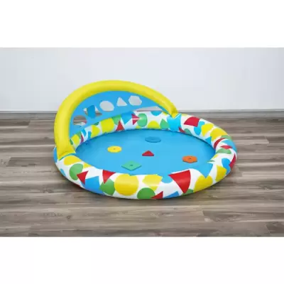 Детский бассейн 120х117х46см с обучающими фигурками, 45л, от 4 мес