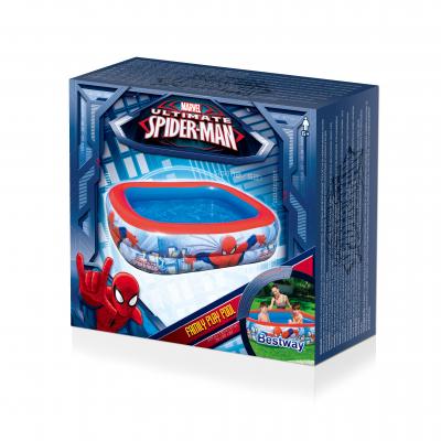 Детский надувной бассейн 201х150х51см "Spider-Man" 450л, от 6 лет
