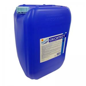 ОКСИТЕСТ, 10л канистра, жидкое бесхлорное высокоэффективное средство обеззараживания воды