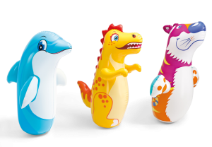Надувная игрушка-неваляшка, от 3 лет, 3 вида
