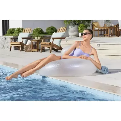 Надувной круг 107см "Лунная пыль" со спинкой, до 100кг