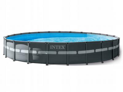 Каркасный бассейн Ultra XTR Frame 732х132см, 47241л, песч.фил.-нас. 10500л/ч, лестница, тент, подст.