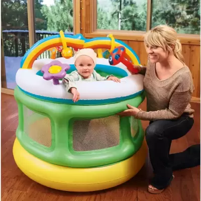 Надувной манеж 109х104см, от 1 года