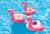 Надувной плавающий держатель для напитков 28х25х20см "Фламинго" комплект из 3 шт