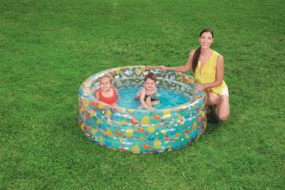 Детский надувной бассейн 150х53см "Тропики" 445л, от 6 лет