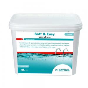СОФТ & ИЗИ (Soft and Easy), 4,48 кг ведро, бесхлорное средство дезинфекции и борьбы с водорослями