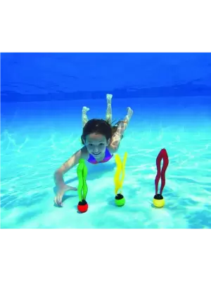 Набор для подводной игры "Лепестки" от 6 лет, 3 цвета в наборе