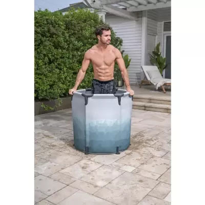 Ледяная купель "Glacial dip Ice bath pod"  90х80см, 253л, фильтр-насос 1249л/ч, тент