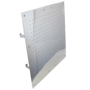Квадратная панель гейзера 600х600мм, 2" внешняя резьба (бетон)