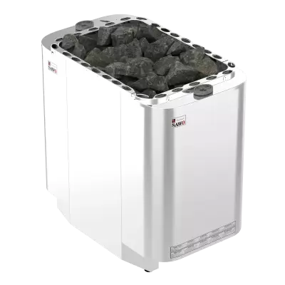 Электрическая печь SAWO SUPER SAVONIA COMBI SAVC-150NS-Z (15 кВт, с парогенератором,внутри оцинковка, снаружи нержавейка), выносной пульт (пульт и блок мощности докупаются отдельно)