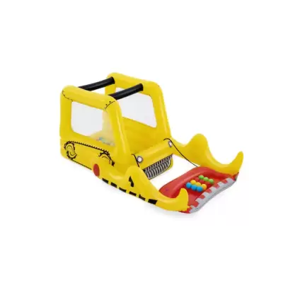 Игровой центр 198x105x84см "Бульдозер" с мячами (25шт), от 2 лет