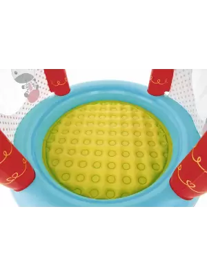 Игровой центр 104х137см "Цирк" с куполом и мячами (25шт), надувное дно, от 2 лет