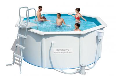 Стальной бассейн Hydrium Pool Set 300х120см, 7630л, фил.-насос 2006л/ч, лестница