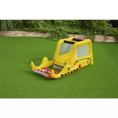 Игровой центр 198x105x84см "Бульдозер" с мячами (25шт), от 2 лет