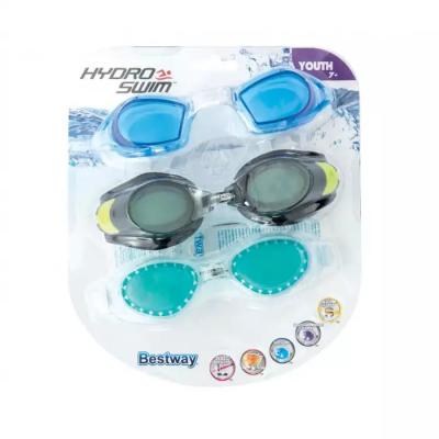 Очки для плавания Focus (набор из 3 шт.), от 7 лет