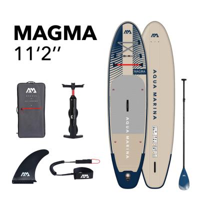 SUP-доска "Magma" 340х84х15см, насос, весло, лиш, киль, ремнабор, сумка, до 150кг