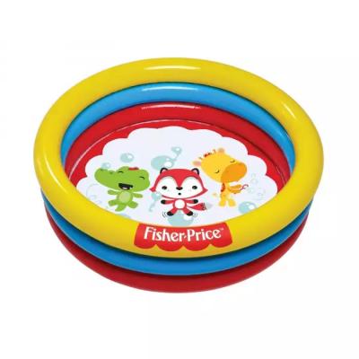 Детский надувной бассейн 91х25см "Fisher Price" с мячами (25шт), от 2 лет