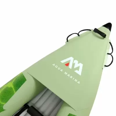 Надувной каяк "Betta-412" 412x80см двухместный, насос, весла, сиденья, киль, сумка, до 180кг