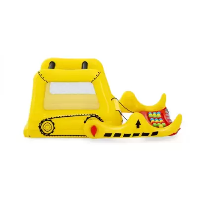 Игровой центр 198x105x84см "Бульдозер" с мячами (25шт), от 2 лет