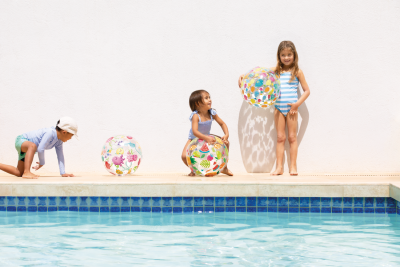 Пляжный мяч 51см, от 3 лет, 3 вида