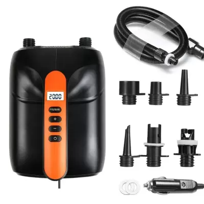 Насос электрический 12В повыш. мощности с рег. давления для надувания SUP-досок и лодок