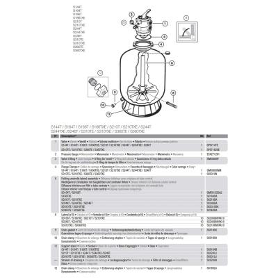 Фильтр Hayward ProTop S0360TXE (30 м3/ч, D895)