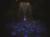 Плавающий фонтанчик с подсветкой, 14см