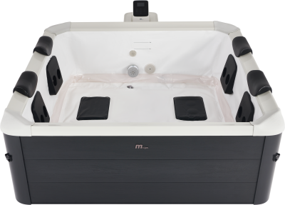 СПА-бассейн 180х180х65см "Oslo Aero Plus", квадратный,  гидромассаж, аэромассаж.(4 коробки A.B.C.D)