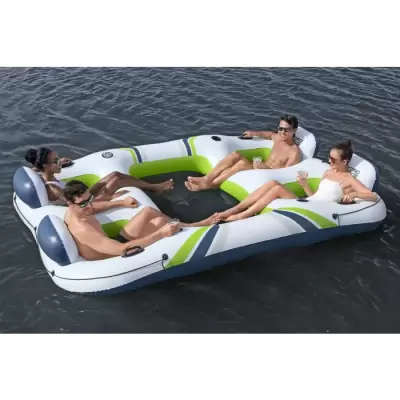 Надувной остров для плавания 291х202х51см "Breeze Bloc Island", до 400кг