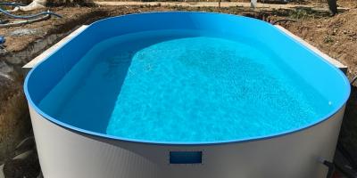 Овальный бассейн, серия "SUMATRA" 800x400x120см
