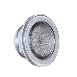 Светильник с цветными светодиодами LED, 6W/12V для плен.басс.