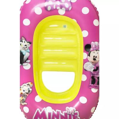 Надувная лодочка 112х71см "Minnie Mouse" с окошком, 3-6 лет