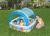 Детский надувной бассейн 140х140х114см со съемным навесом, 265л, от 2 лет