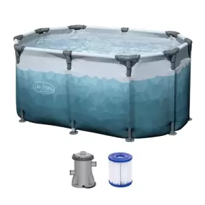 Ледяная купель "Glacial dip Ice bath tub"  150х90х65см, 431л, фильтр-насос 1249л/ч, тент