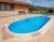Овальный бассейн, серия "MADAGASCAR" 500x300x150см