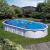 Овальный бассейн, серия "HAITI" 1000x550x132см