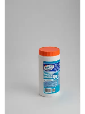 ЛОНГАФОР, 1кг ведро, табл.20гр, медленнорастворимый хлор для непрерывной дезинфекции воды