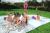 Надувная детская водная игровая площадка с фонтанчиками, 300х201см, 906 л, от 3 лет