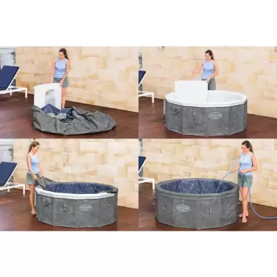 СПА-бассейн 150/170х65см "Carrara AirJet" 850л, каркасный, аэромассаж